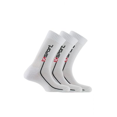 Pack de 3 paires de chaussettes K-sport en coton KINDY