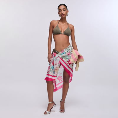 Haut de bikini et bas avec clous LIU JO