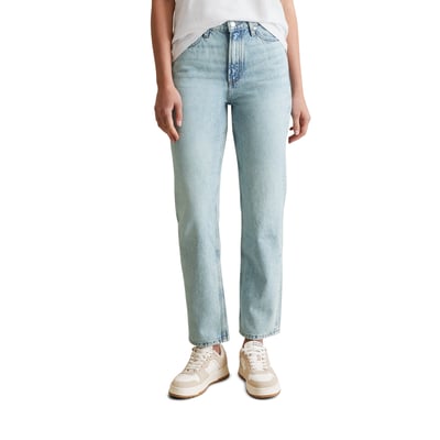 Jeans modèle Onna straight cropped sans stretch MARC O’POLO DENIM