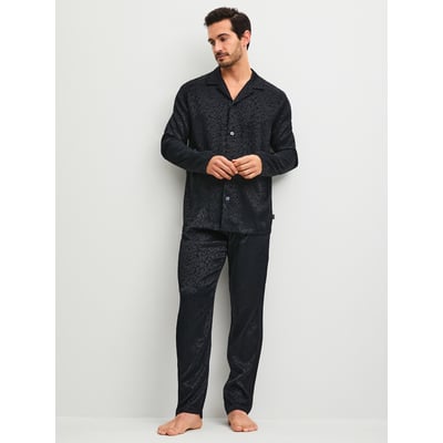 Pyjama boutonné manches longues Viscose WOVEN JACQUARD CALIDA