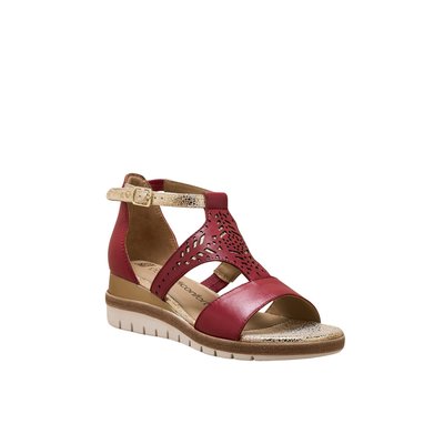 Sandales fantaisie en cuir PEDICONFORT