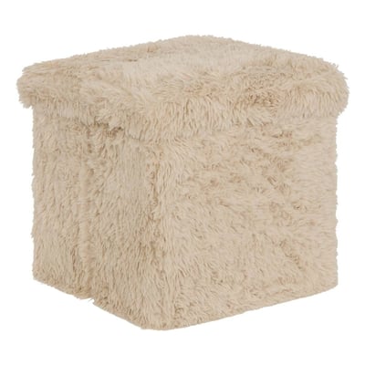 Pouf carré pliable avec rangement DUVIA ATMOSPHERA