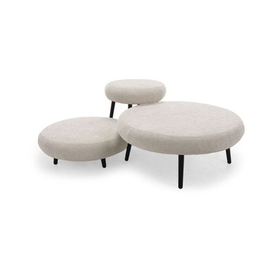 Pouf tissu texturé, EDEN BOBOCHIC
