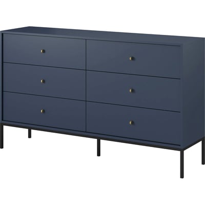 Commode vintage six tiroirs MONNE RECOLLECTION