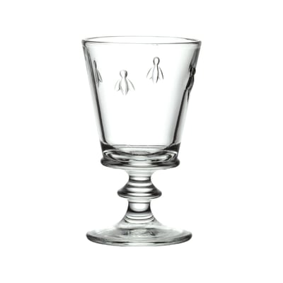 Lot de 6 verres à vin, ABEILLE LA ROCHERE