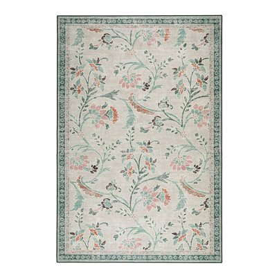 English Floral Eco-Washable Rug HUG RUG