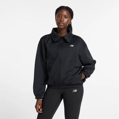 Performance Fleece Full Zip Veste col montant manches longues. NEW BALANCE