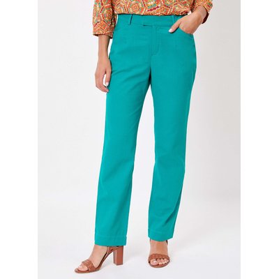 Pantalon cigarette coton uni NIEVES LA FIANCÉE