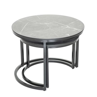 Tables basses rondes gigognes HOME MAISON
