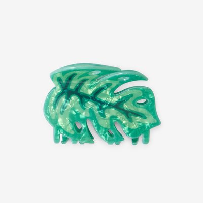Pince à cheveux feuille de monstera BALABOOSTE