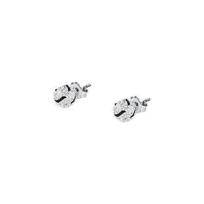 Boucles d'oreilles en argent 925 et cristal CLEOR
