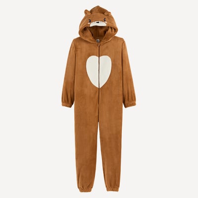 Surpyjama à capuche écureuil, en polaire LA REDOUTE COLLECTIONS