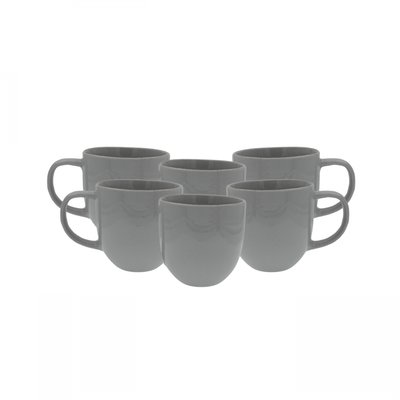 Lot de 6 mugs, GALET ARD TIME
