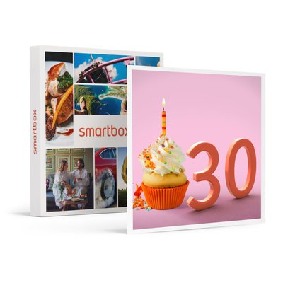 Joyeux anniversaire ! Pour femme 30 ans - SMARTBOX - Coffret Cadeau Multi-thèmes SMARTBOX