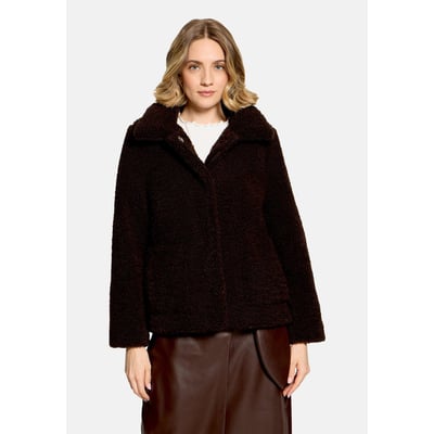 Veste en peluche à col CARTOON