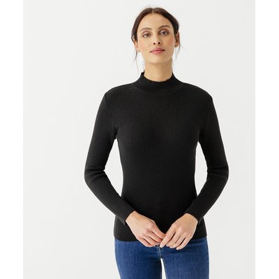Pull col montant en laine mérinos DAMART