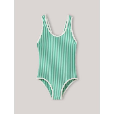 Maillot de bain 1 pièce - Seersucker rayé CYRILLUS