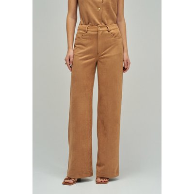 JEAN WIDE LEG EFFET SUEDE SALSA JEANS