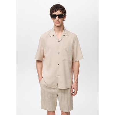 Chemise lyocell à poche MANGO MAN