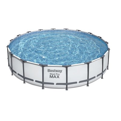 - Piscine tubulaire ronde  Steel Pro Max 5,49 x 1,22 m - BESTWAY