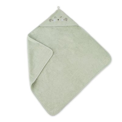 Cape de bain pur coton PETIT LAPIN GARNIER-THIEBAUT