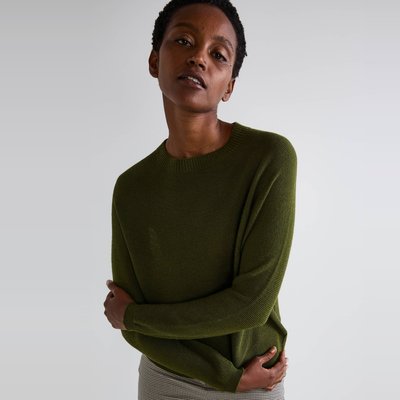 Pull maille fantaisie contenant de la laine MONOPRIX