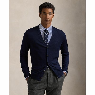 Trui met knopen heren La Redoute