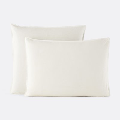 Alpes Blanc Set Di 2 Sottofedere Per Cuscino In Puro Cotone, 60x60 Cm, Morbide E Protettive