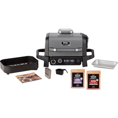 Barbecue électrique Woodfire OG701EU à poser, 33x28 cm NINJA