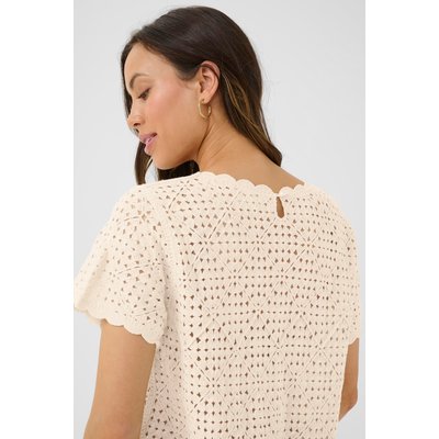 Blouse à manches courtes CRKip CREAM