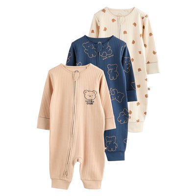 Dors-Bien bébé sans pied zippés, lot de 3 NEXT