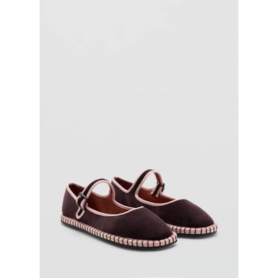 Ballerines bicolores à boucle MANGO KIDS