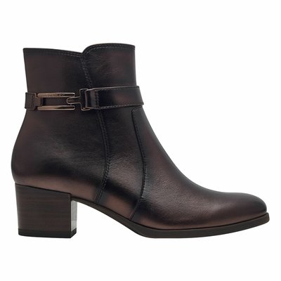 Bottines à talons en cuir TAMARIS