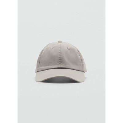 Casquette coton visière MANGO MAN