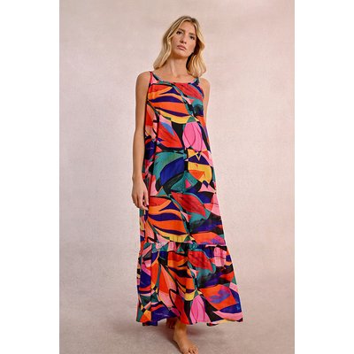 Robe longue à imprimé floral MOLLY BRACKEN