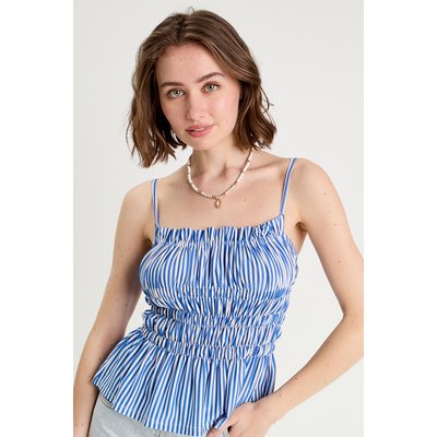 Blouse smockée bretelles fines CACHE CACHE