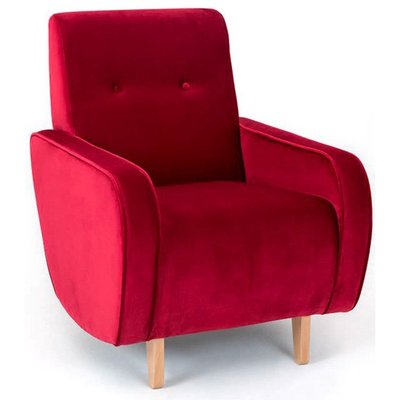 Fauteuil en tissu vintage, Panda RECOLLECTION