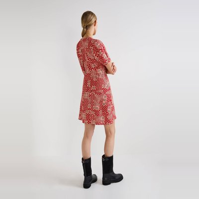 Robe courte imprimée MONOPRIX