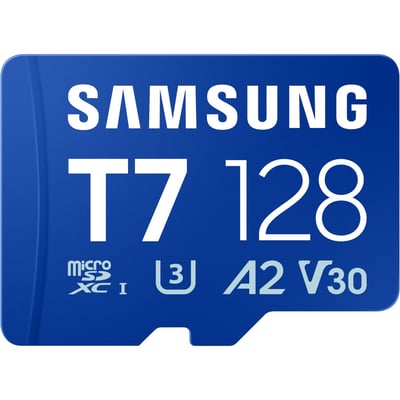 Carte Micro SD T7 128G U3 V30 A2 Classe 10 SAMSUNG