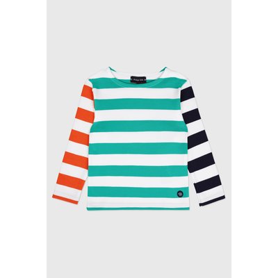 Marinière fantaisie en coton épais KIDS ARMOR-LUX