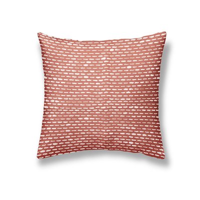Coussin décoration coton imprimé bicolore DESERT CHIK TODAY