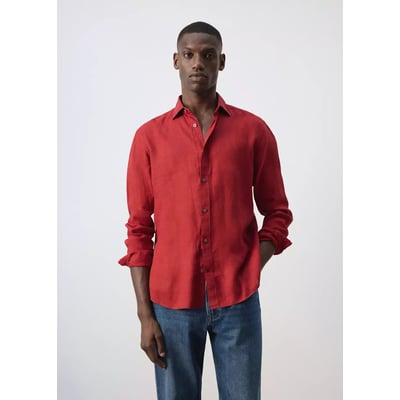 Chemise 100 % lin regular-fit MANGO MAN