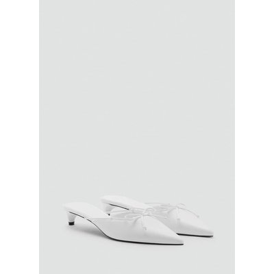Chaussures kitten heel détail nœud MANGO