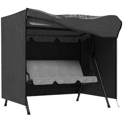 Housse de protection balancelle de jardin zippée OUTSUNNY