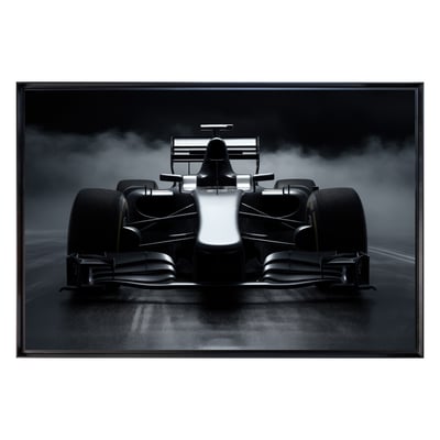 Tableau Mural Encadré Formule 1 Noire URBAIN CEANOTHE