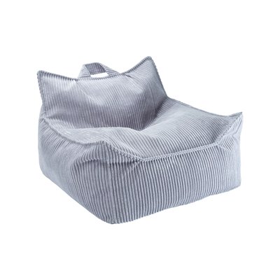 Pouf Fauteuil Poire Velours côtelé WIGIWAMA