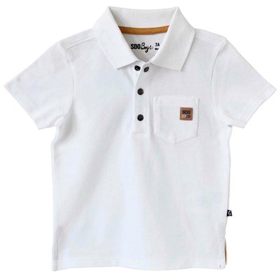 Polo blanc caetano SUCRE D'ORGE