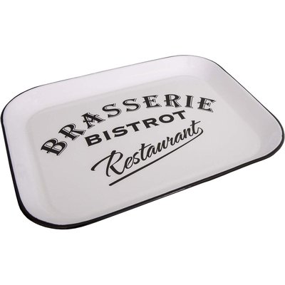 Plateau rectangulaire Bistrot 41 cm ANTIC LINE CRÉATIONS