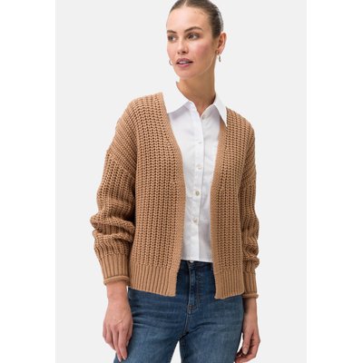 Cardigan court grosse maille femme La Redoute