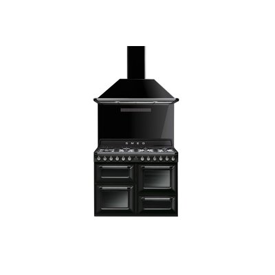 SMEG Piano de cuisson gaz TR4110BL1
